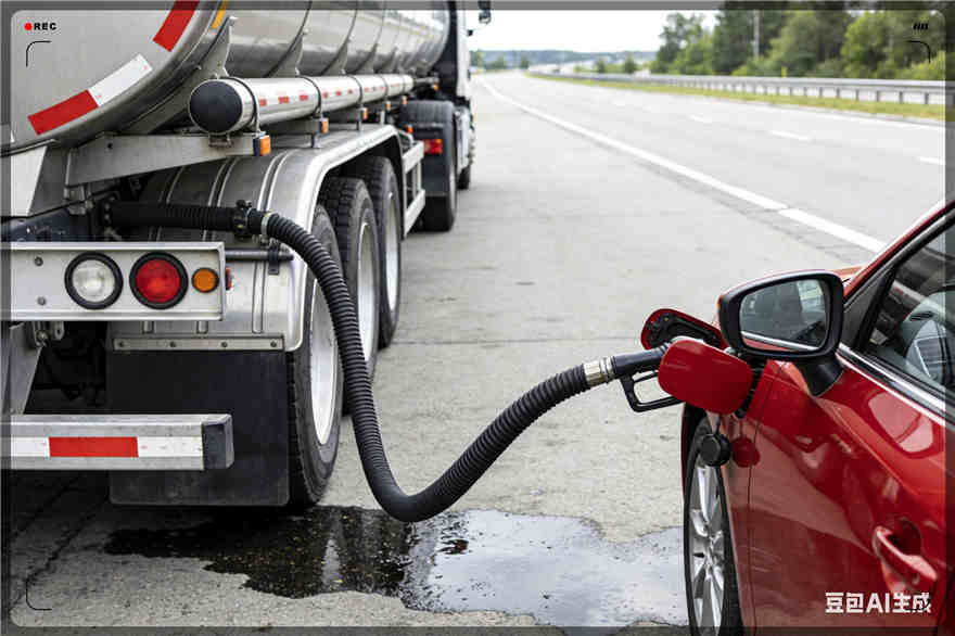 嵩明汽车救援送水案例